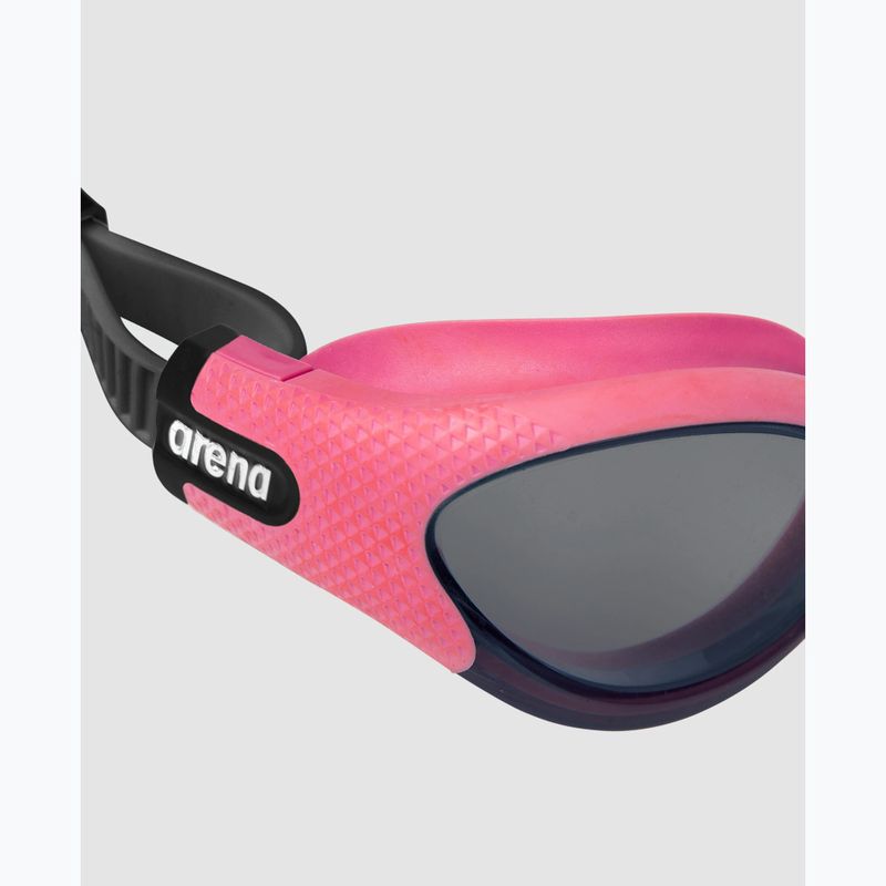 Дамски очила за плуване Arena The One Plus smoke/pink/black 5