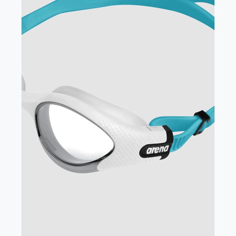 Детски очила за плуване Arena The One Plus clear/white/turquoise 5