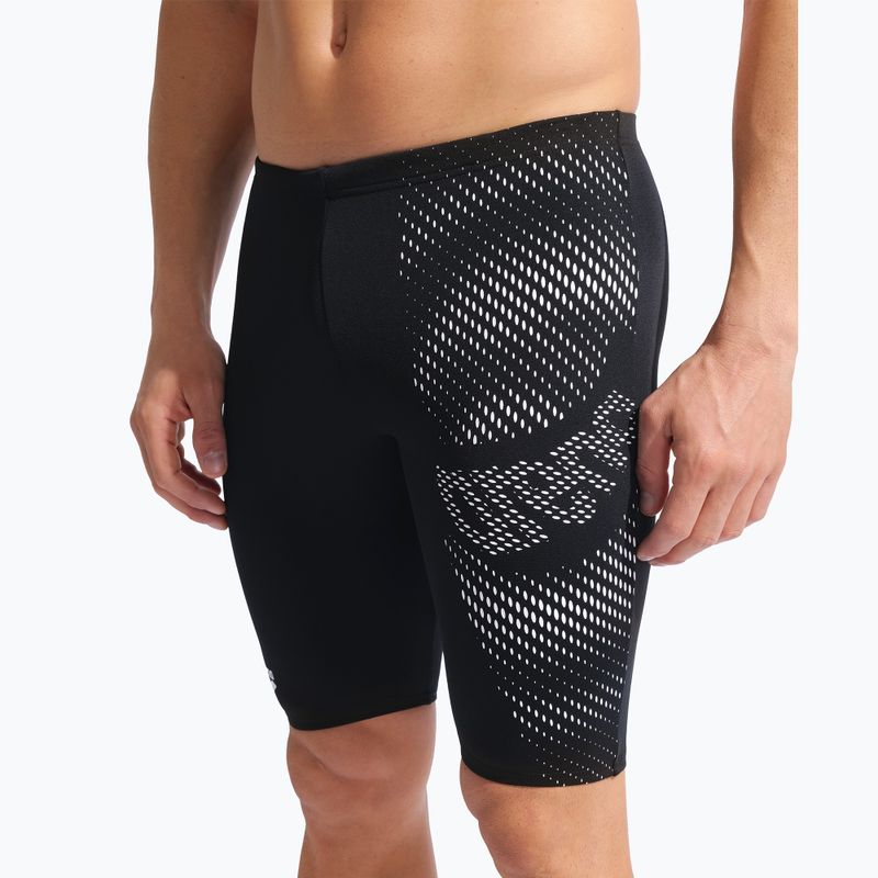 Мъжки шорти за плуване тип клин arena Distortion Swim Jammer black/white 4