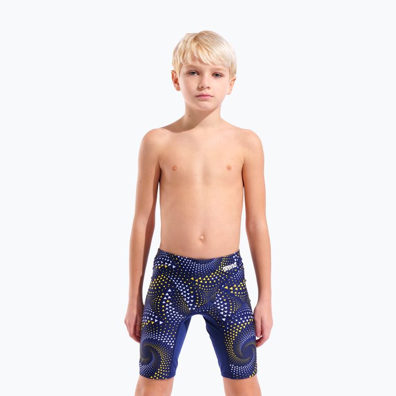 Детски джамъри arena Fireflow Swim Jammer navy/team navy yellow 5