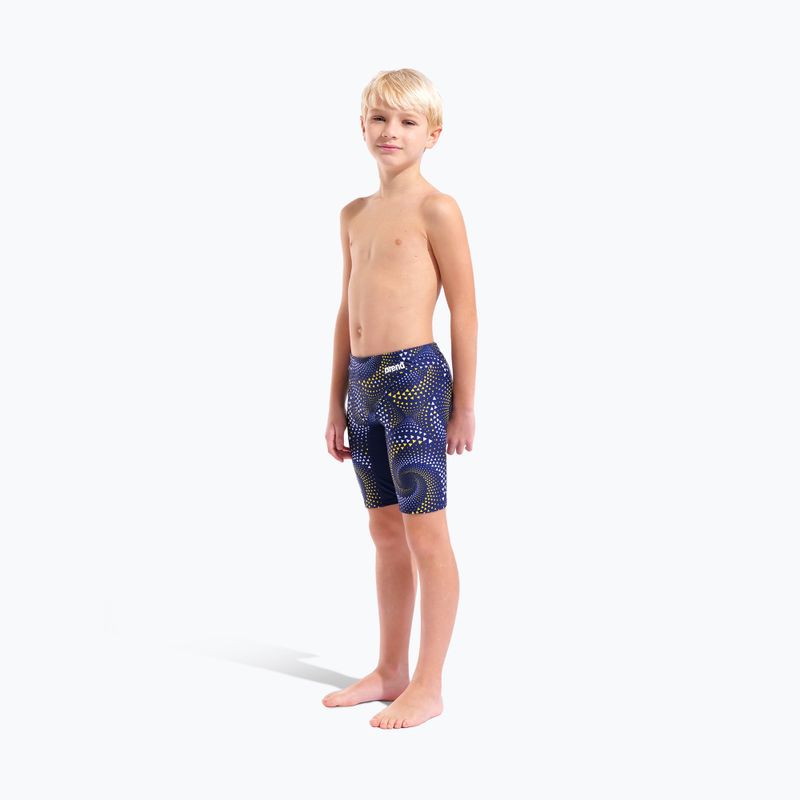 Детски джамъри arena Fireflow Swim Jammer navy/team navy yellow 6
