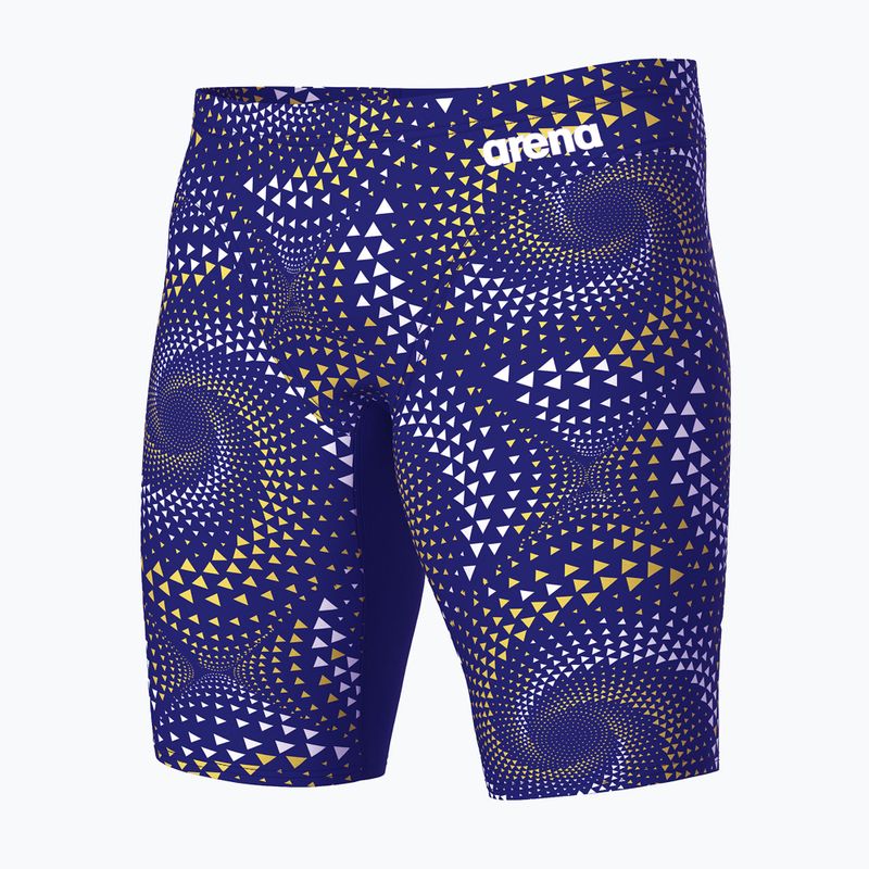 Мъжки шорти за плуване тип клин arena Fireflow Swim Jammer navy/tteam navy yellow 3