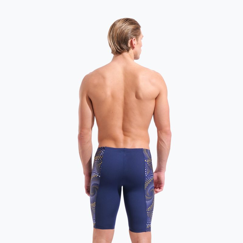 Мъжки шорти за плуване тип клин arena Fireflow Swim Jammer navy/tteam navy yellow 7
