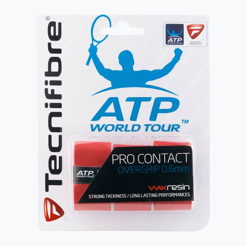 Обвивка за тенис ракета Tecnifibre Contact Pro Red 52ATPCONRD