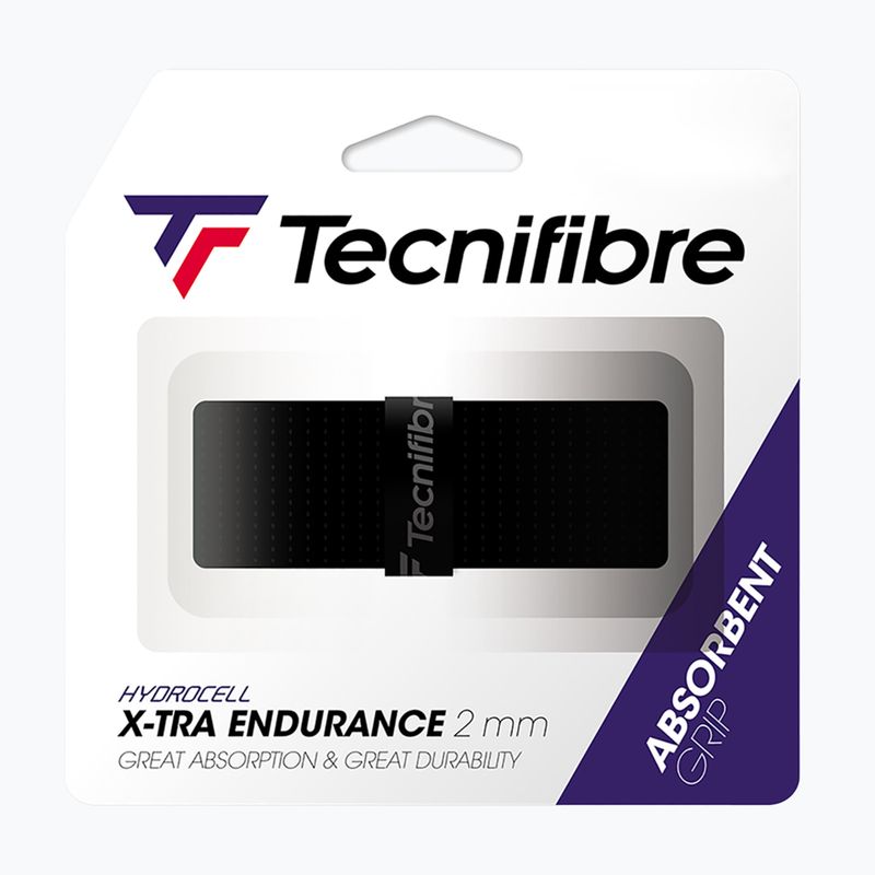 Тенисна лента за ракета Tecnifibre X-Tra Endurance black