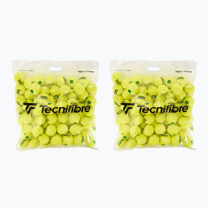 Топки за тенис Tecnifibre Stage 1 144 бр. 2