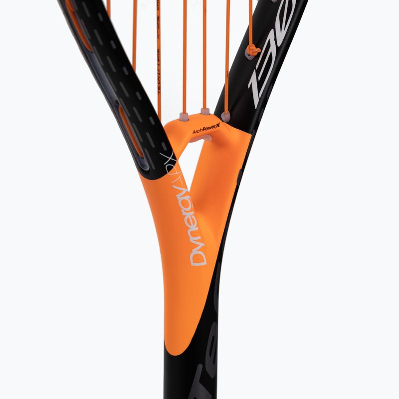 Ракета за скуош Tecnifibre Dynergy Apx 130 black/orange 12DYN13020 4