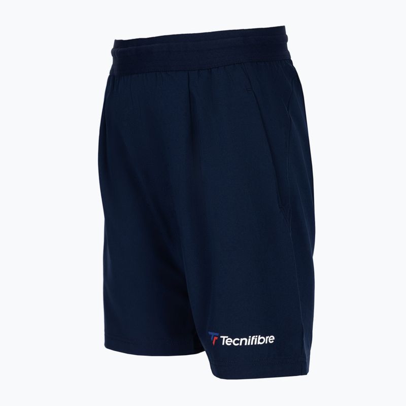 Детски шорти за тенис Tecnifibre Stretch тъмно синьо 23STRE 3