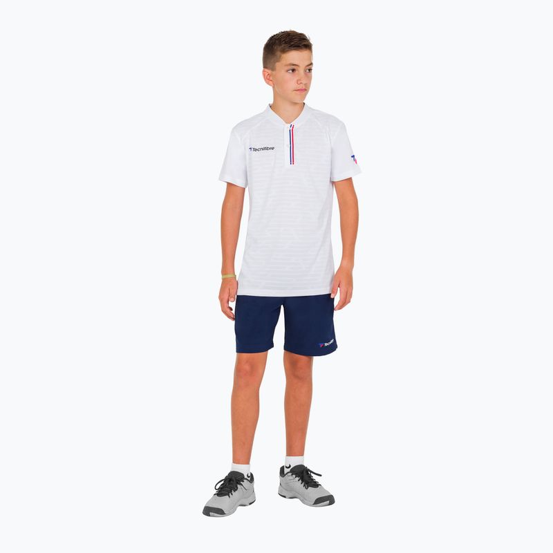 Детска тениска Tecnifibre Polo white 22F3VE F3 8