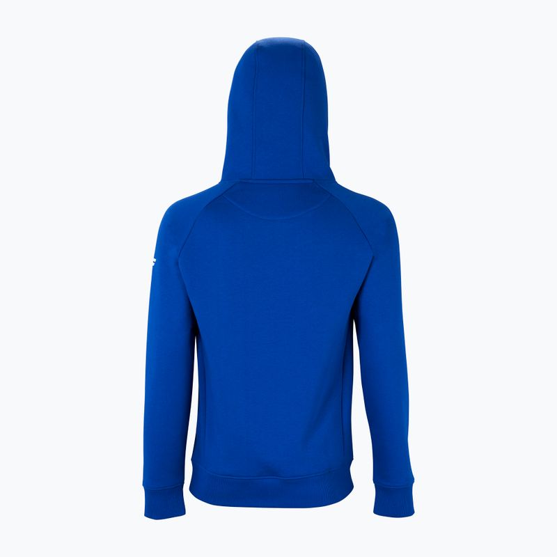 Детски тенис суитшърт Tecnifibre Fleece Hoodie син 21FLHO 7