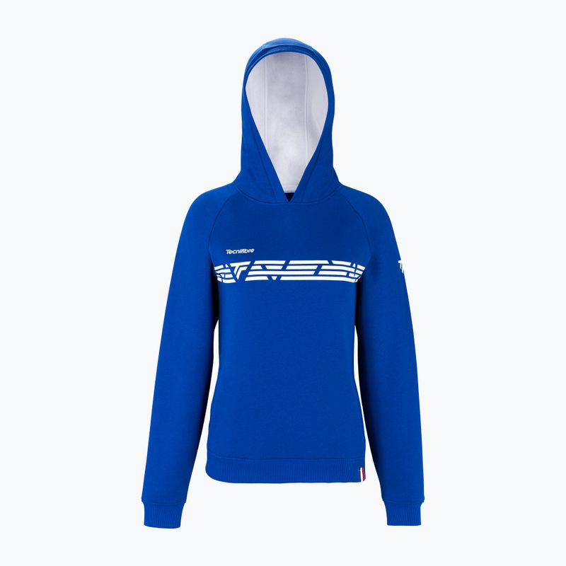 Детски потник за тенис Tecnifibre Fleece Hoodie blue 21LAHORO0B 6