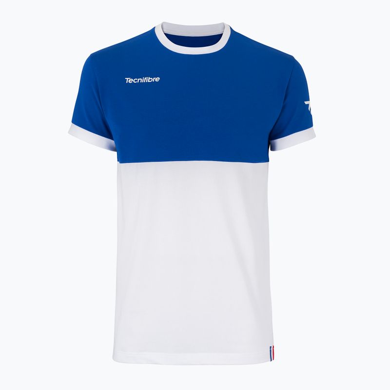 Детска тениска Tecnifibre Stretch бяла 22F1ST F1