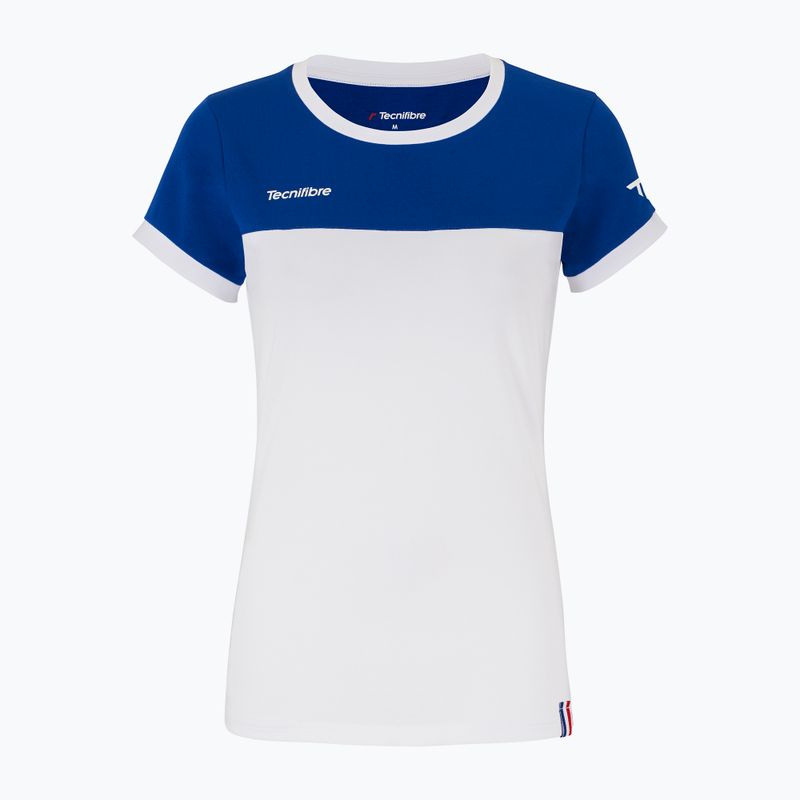 Дамска тениска Tecnifibre Stretch white 22LAF1 F1