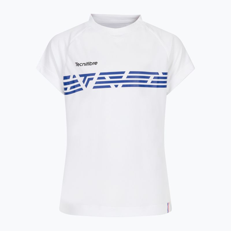 Tecnifibre F2 Airmesh детска тениска за тенис бяла 22LAF2RO0B