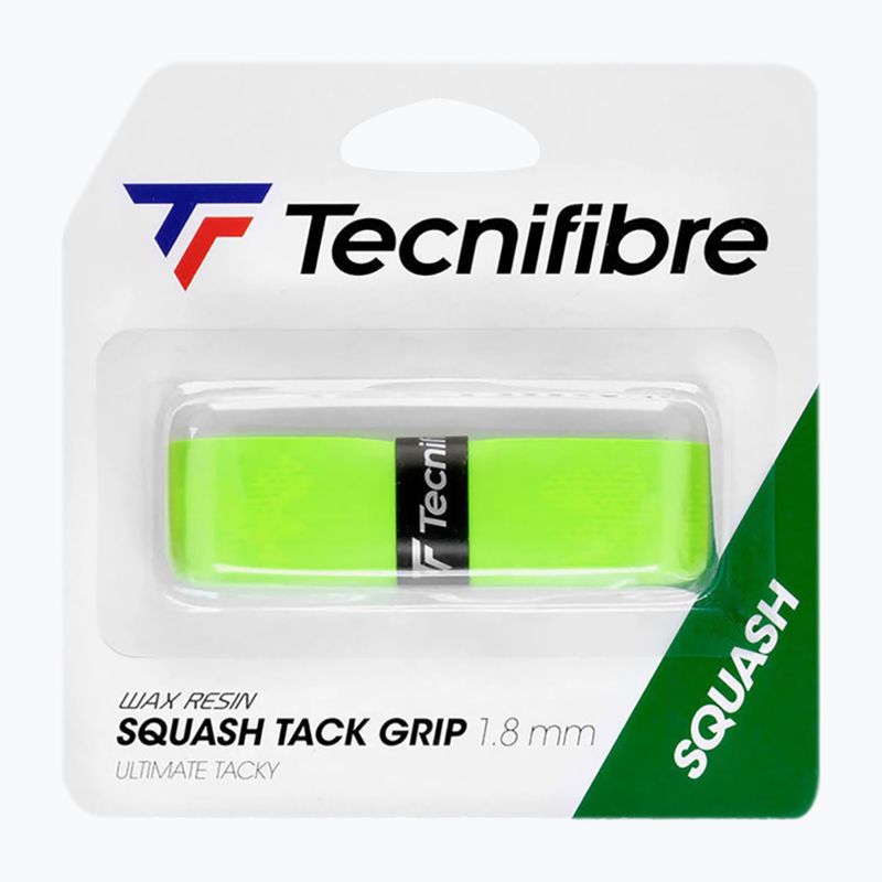 Грип за скуош ракета Tecnifibre Squash Tacky Grip розова