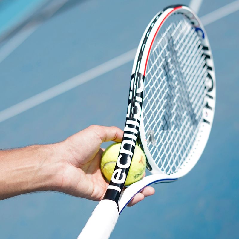 Тенис ракета Tecnifibre T-Fight RS 300 UNC черно-бяла 14FI300R12 9