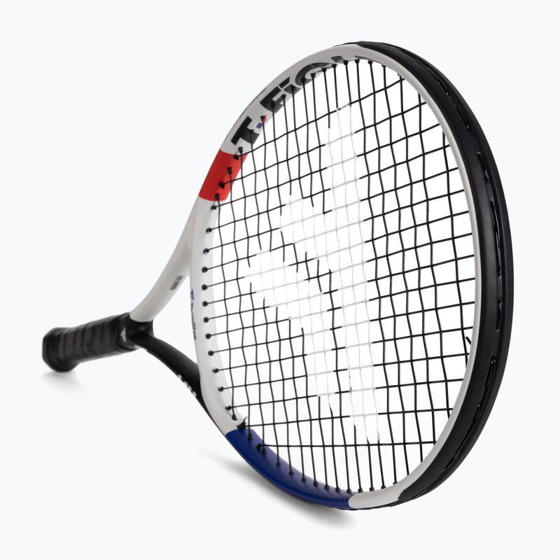 Детска тенис ракета Tecnifibre T-Fight Team JR 25 бяло и черно 14FIGHT025 2