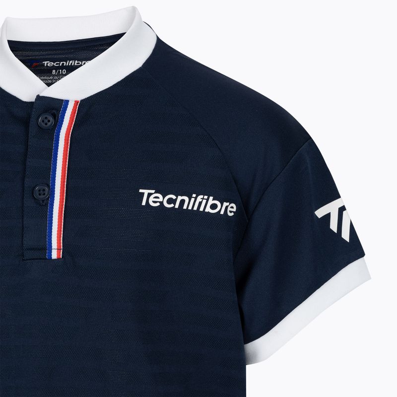 Детска тениска Tecnifibre Polo blue 22F3PO F3 3