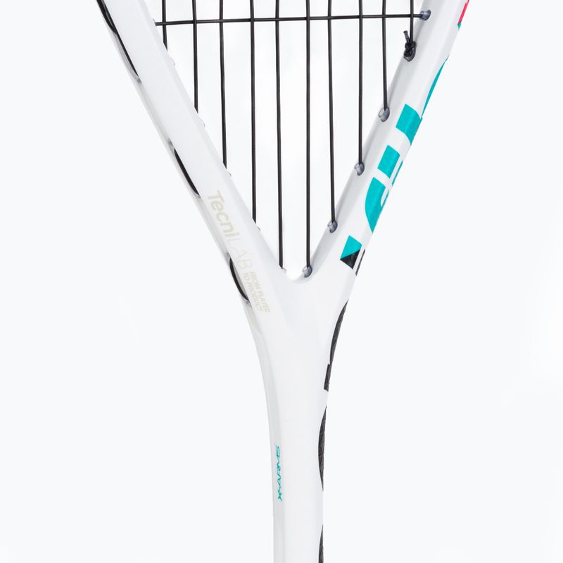 Ракета за скуош Tecnifibre Carboflex 125 NX X-Top бяла 12CARNS5XT 3