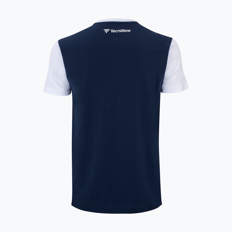 Tecnifibre Club мъжка тениска за тенис в тъмносиньо 22CLUBTEE 2