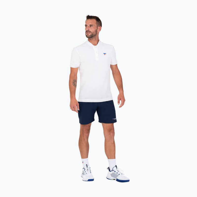 Мъжка тениска Tecnifibre Polo Pique white 25POlOPIQ 3