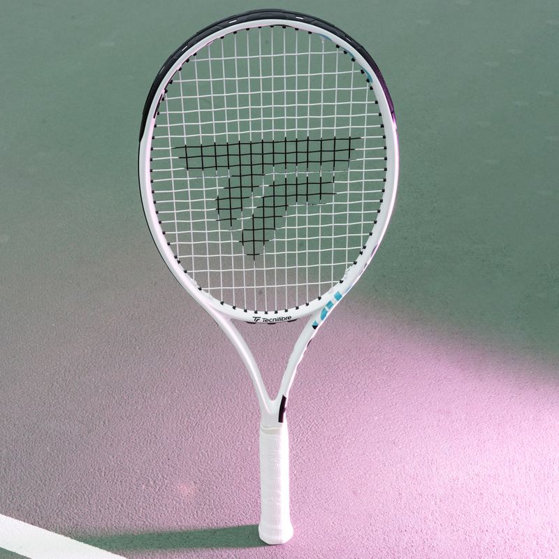 Ракета за тенис Tecnifibre Tempo 24, бяла 14TEMP242E 7
