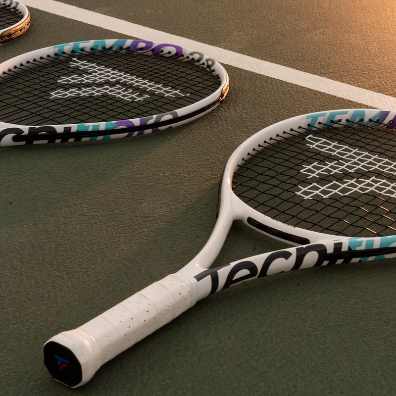 Ракета за тенис Tecnifibre Tempo 24, бяла 14TEMP242E 8