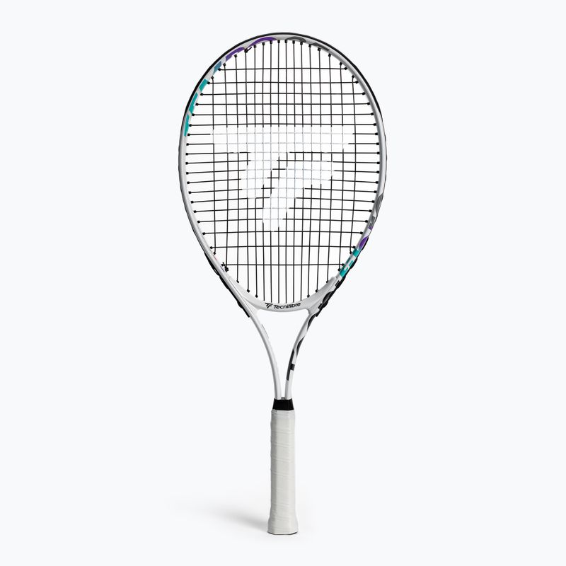 Детска тенис ракета Tecnifibre Tempo 25, бяла 14TEMP252E