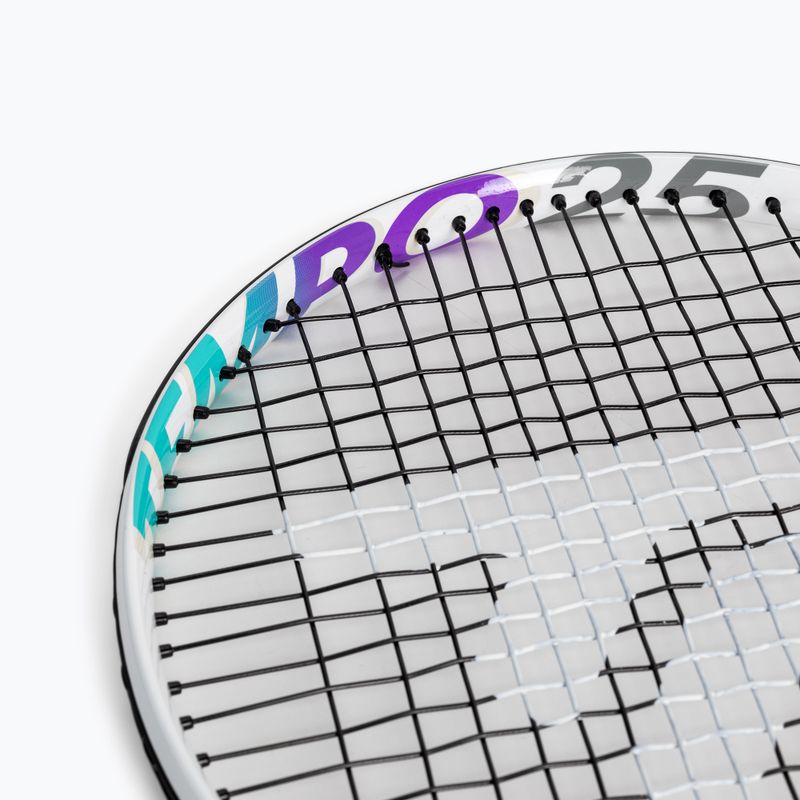Детска тенис ракета Tecnifibre Tempo 25, бяла 14TEMP252E 6
