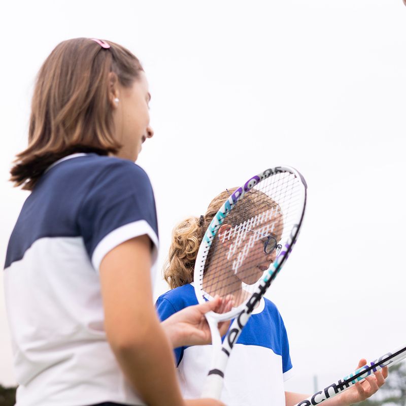 Детска тенис ракета Tecnifibre Tempo 25, бяла 14TEMP252E 11