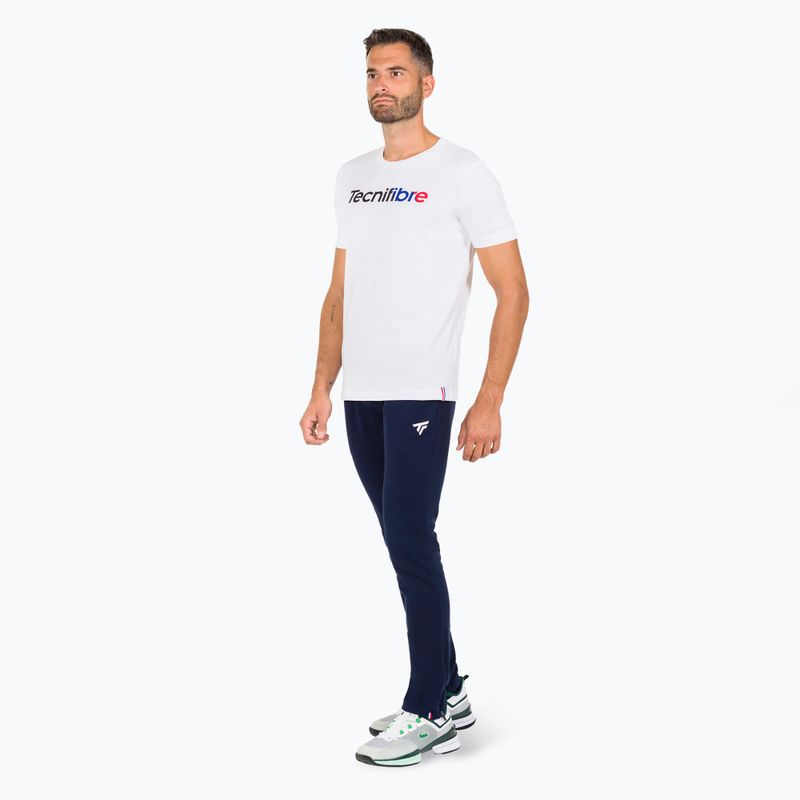 Мъжка тениска Tecnifibre Club Cotton Tee white 2