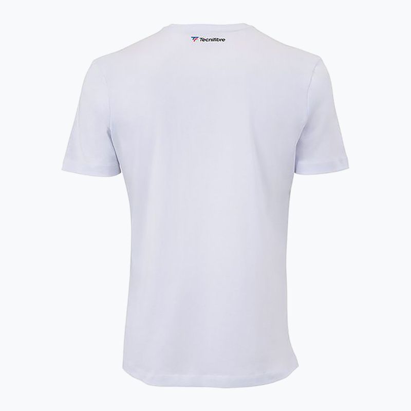 Детска тениска Tecnifibre Club Cotton Tee Jr white 2