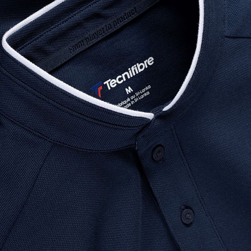 Мъжка тениска Tecnifibre Polo Pique navy blue 25POPIQ224 4