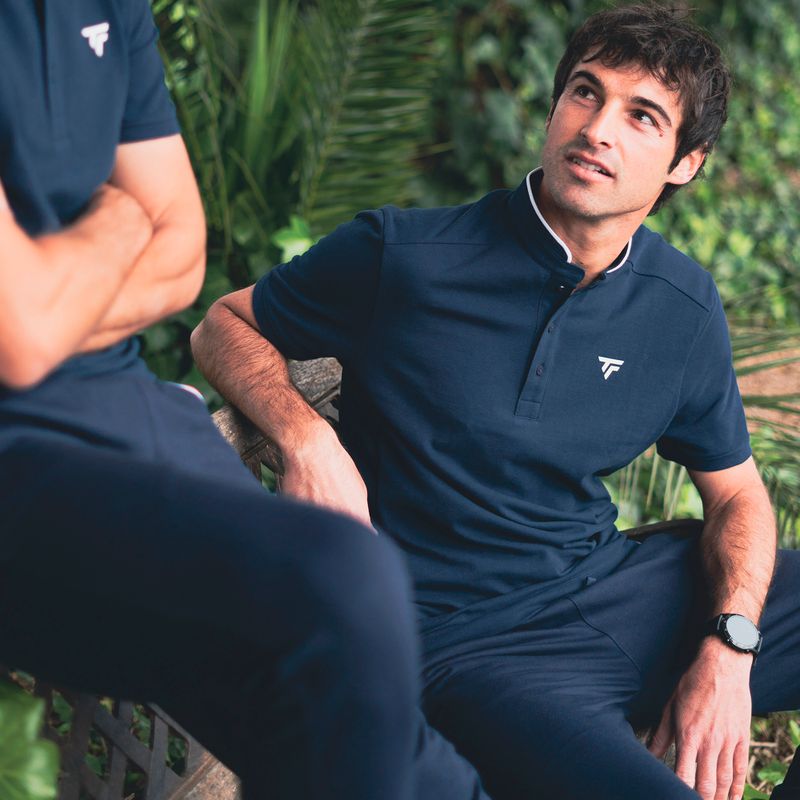 Мъжка тениска Tecnifibre Polo Pique navy blue 25POPIQ224 5