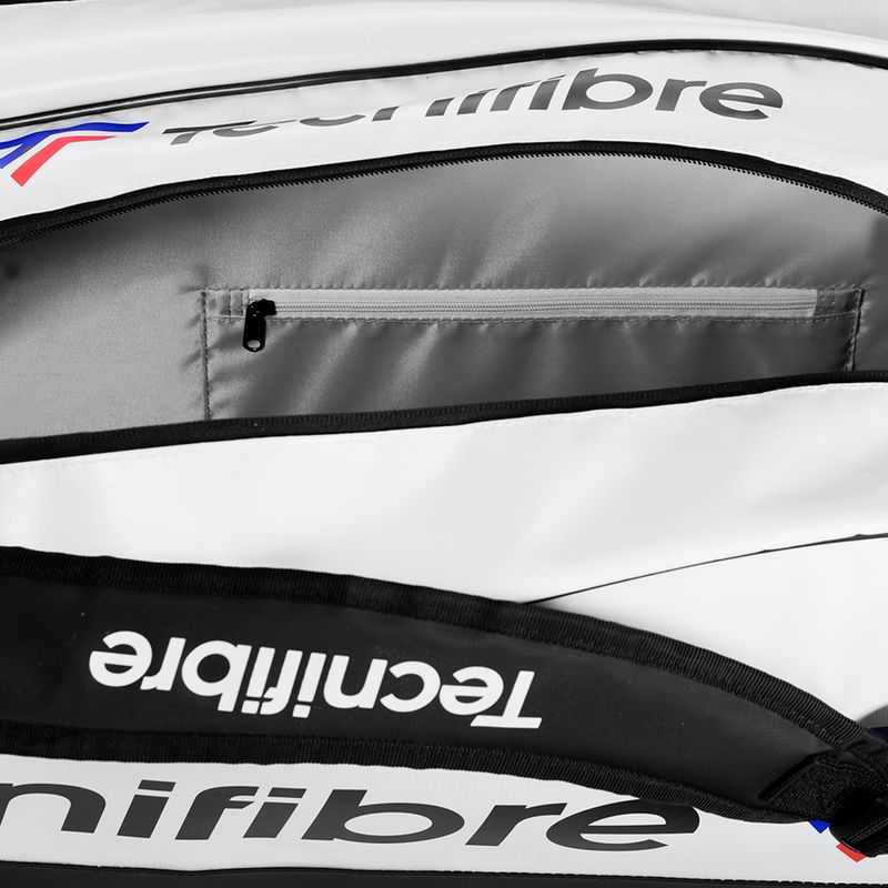 Чанта за тенис Tecnifibre Tour Endurance 15R, бяла 2