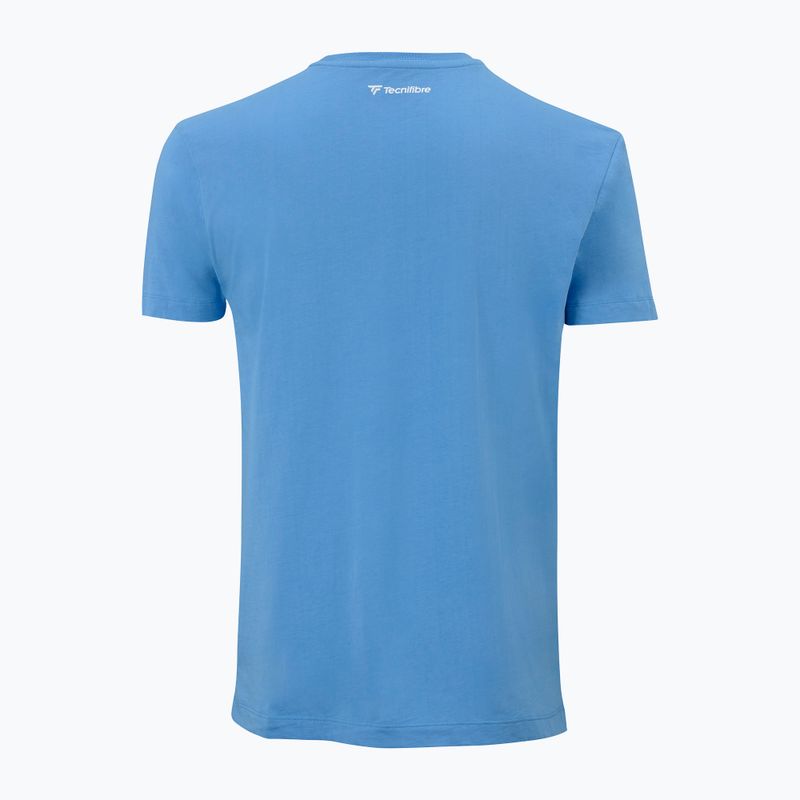 Мъжка тениска Tecnifibre Team Cotton Tee azur 3