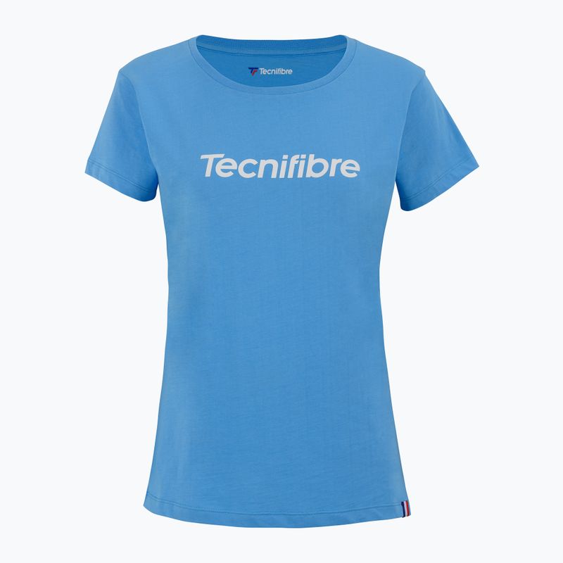 Дамска тениска Tecnifibre Team Cotton Tee azur 3