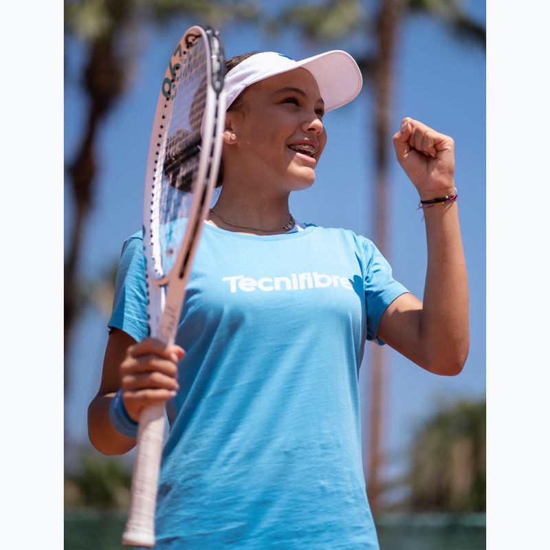 Дамска тениска Tecnifibre Team Cotton Tee azur 5