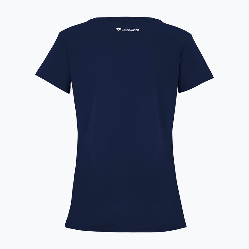 Дамска тениска Tecnifibre Team Cotton Tee тъмносиня 22WCOTEM34 3