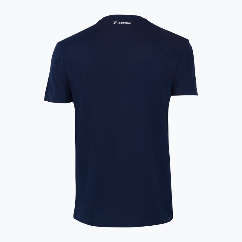 Мъжка тениска Tecnifibre Training Tee marine 2