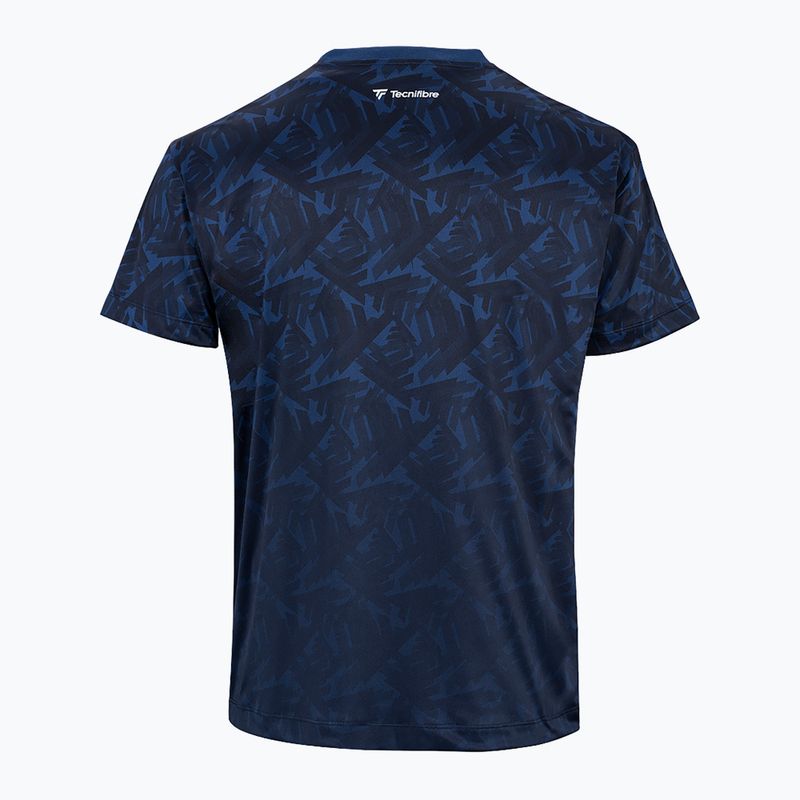 Мъжка тениска за тенис Tecnifibre X-Loop Tee marine 4