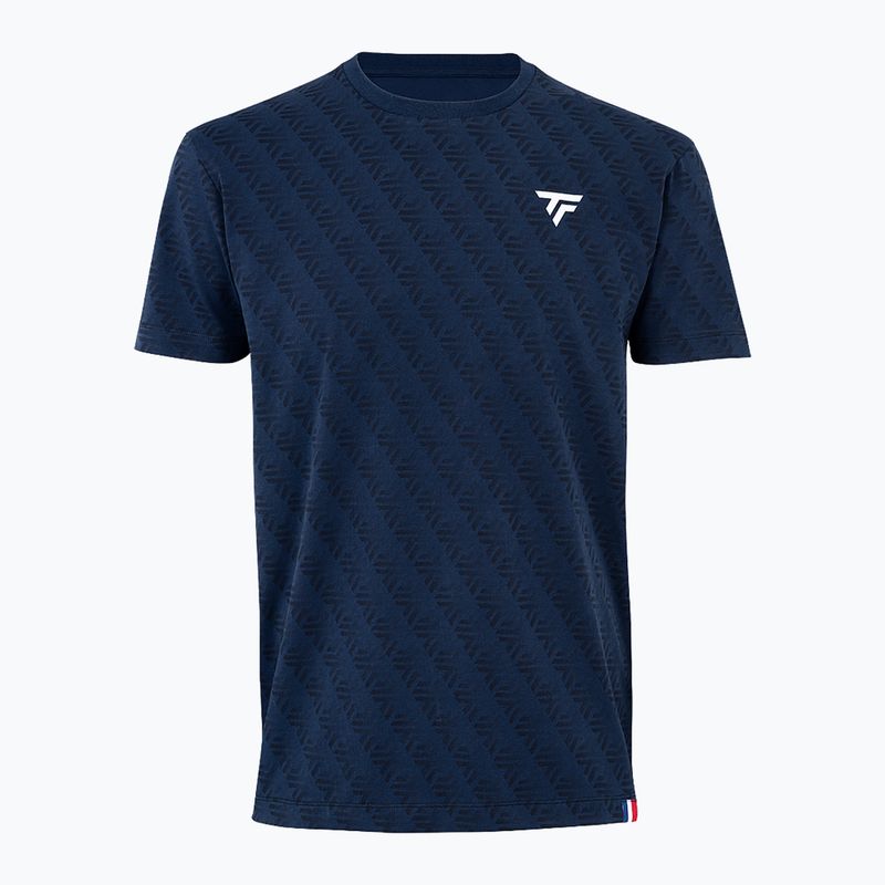 Мъжка тениска за тенис Tecnifibre Graphic Tee Stretch merine 3