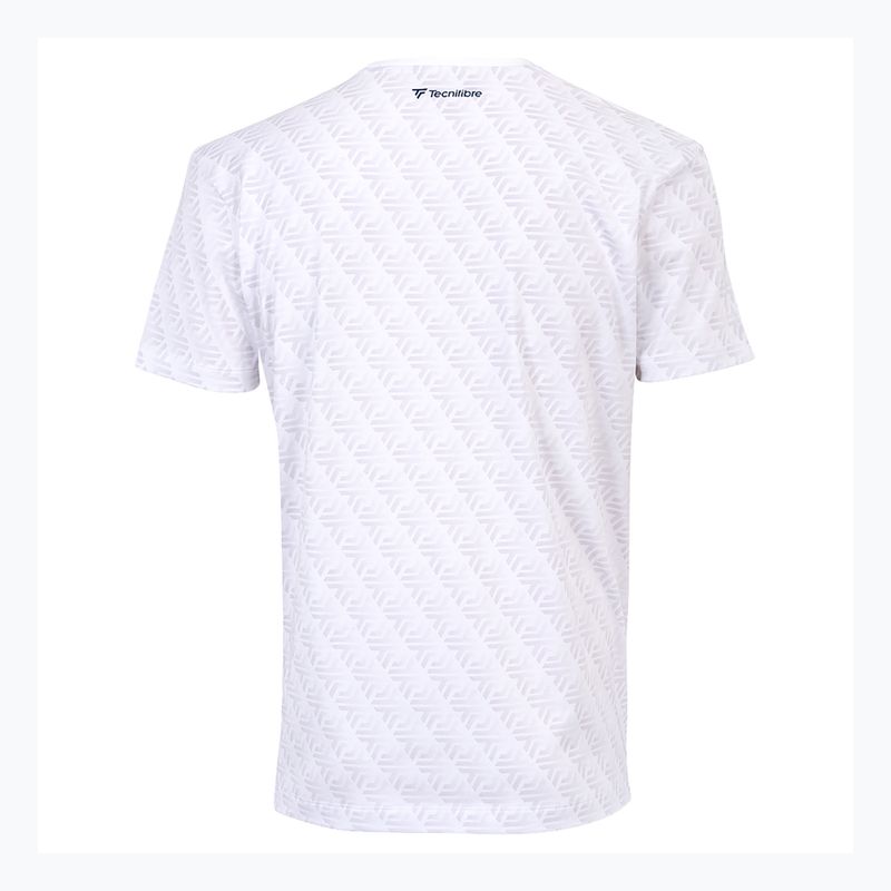 Мъжка тениска за тенис Tecnifibre Graphic Tee Stretch white 4