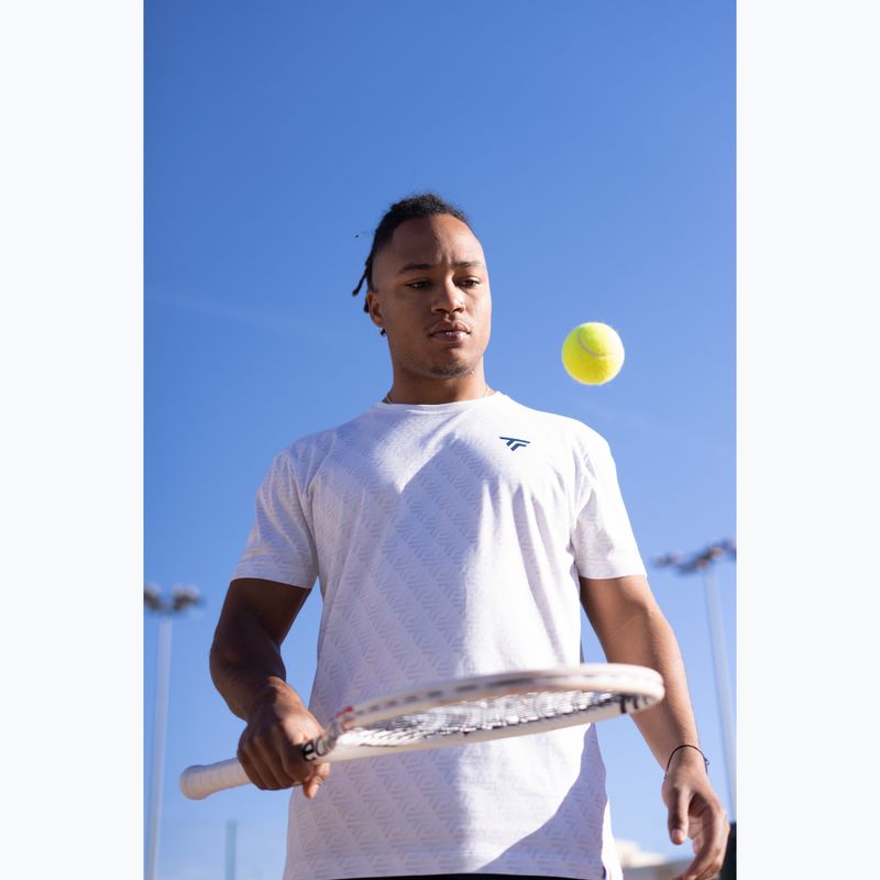 Мъжка тениска за тенис Tecnifibre Graphic Tee Stretch white 7