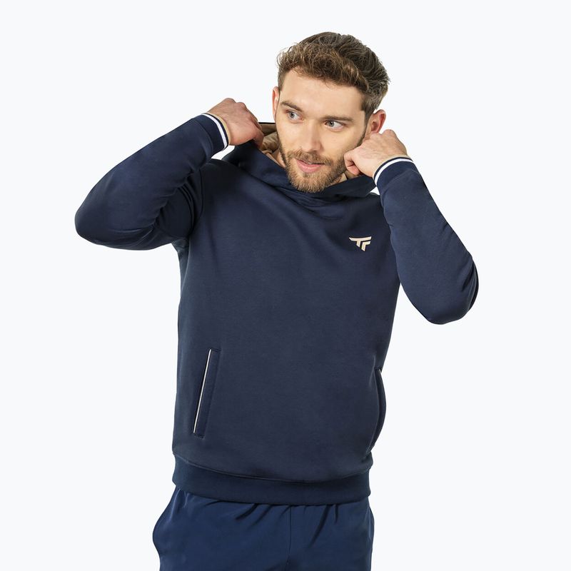 Суитшърт Tecnifibre Fleece Hoodie marine 3