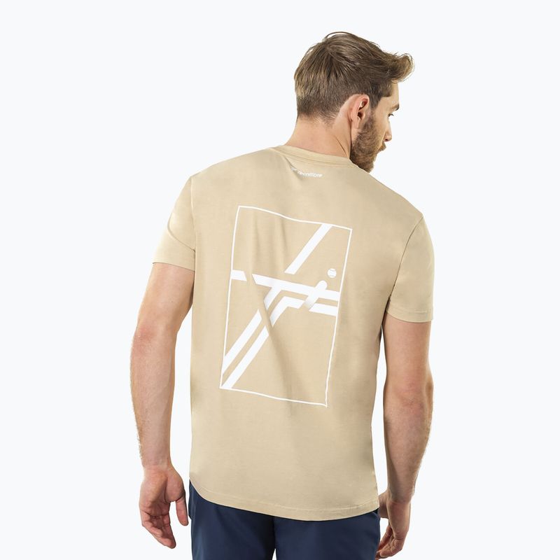 Мъжка тениска Tecnifibre Graphic Tee sand 3