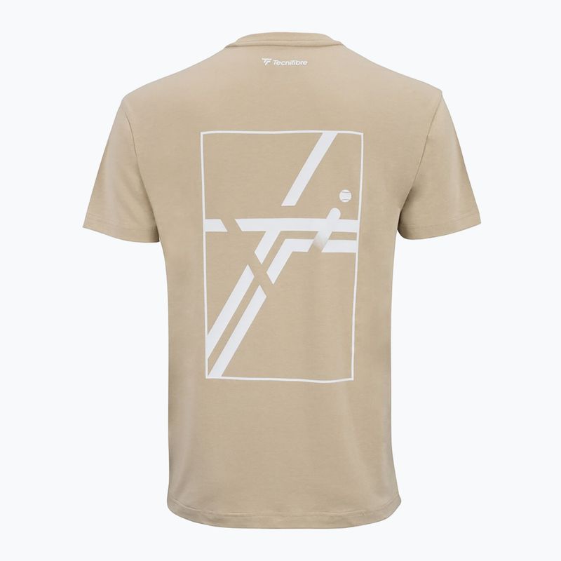 Мъжка тениска Tecnifibre Graphic Tee sand 5