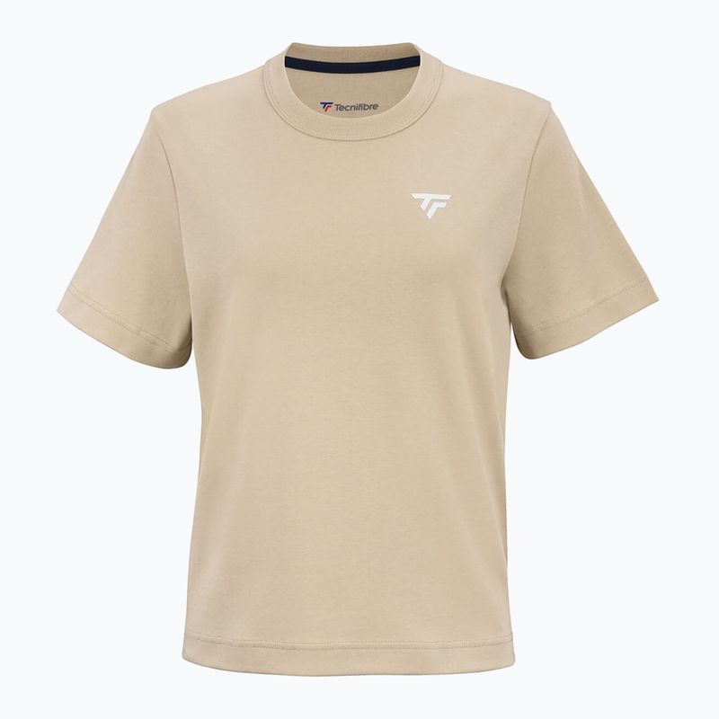 Дамска тениска Tecnifibre Graphic Tee W sand 4