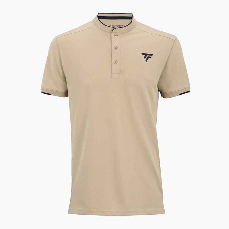 Мъжка поло тениска Tecnifibre Polo Pique sand 4