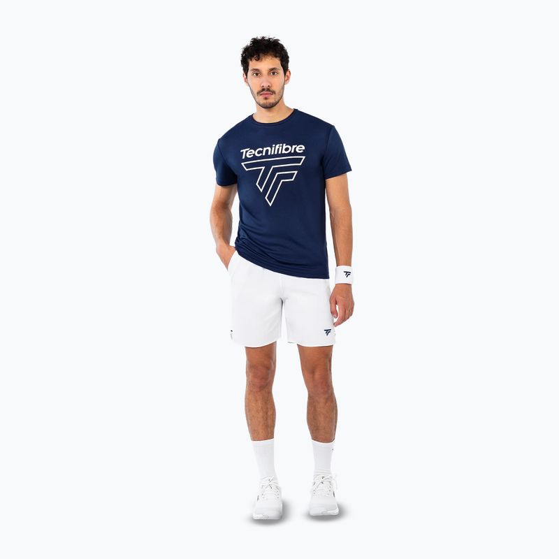 Мъжка тениска за тенис Tecnifibre Team Corpo Tee marine 2